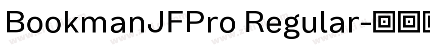 BookmanJFPro Regular字体转换